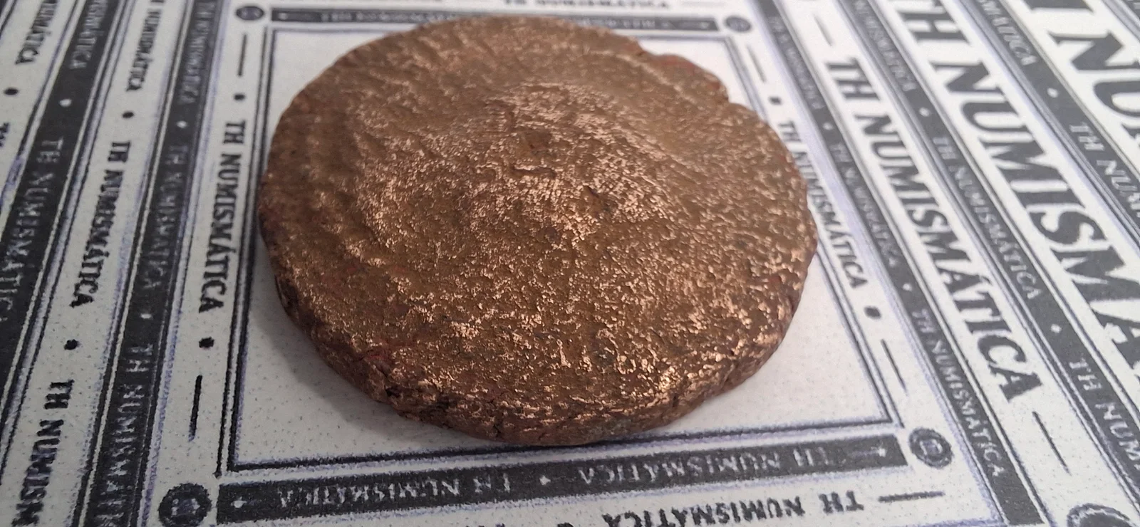 Lateral da moeda TH-N-0091 — Gordiano III. Bronze provincial