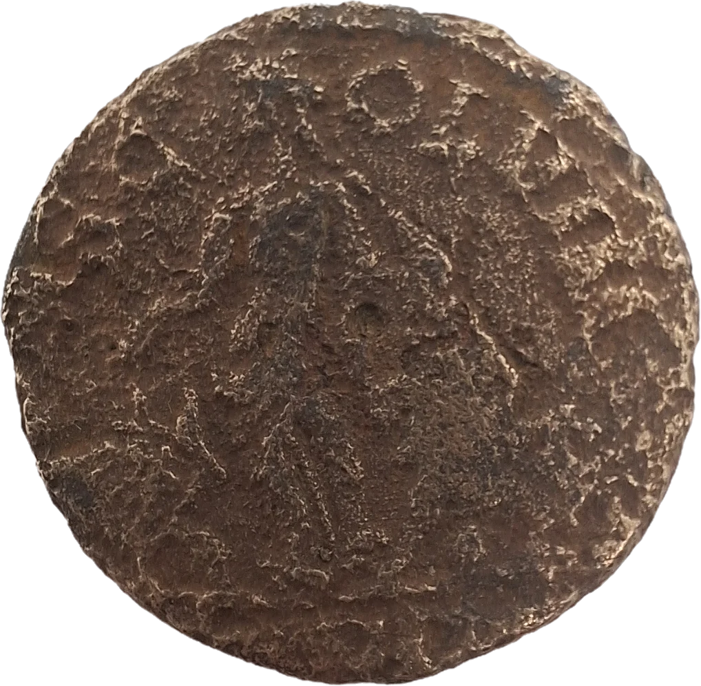 Reverso da moeda TH-N-0096 — Filipe II como César. Bronze provincial