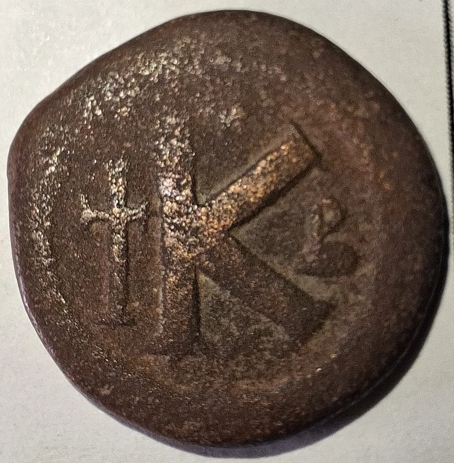 Reverso da moeda TH-N-0105 — Anastácio I. 20 nummi. Meio follis