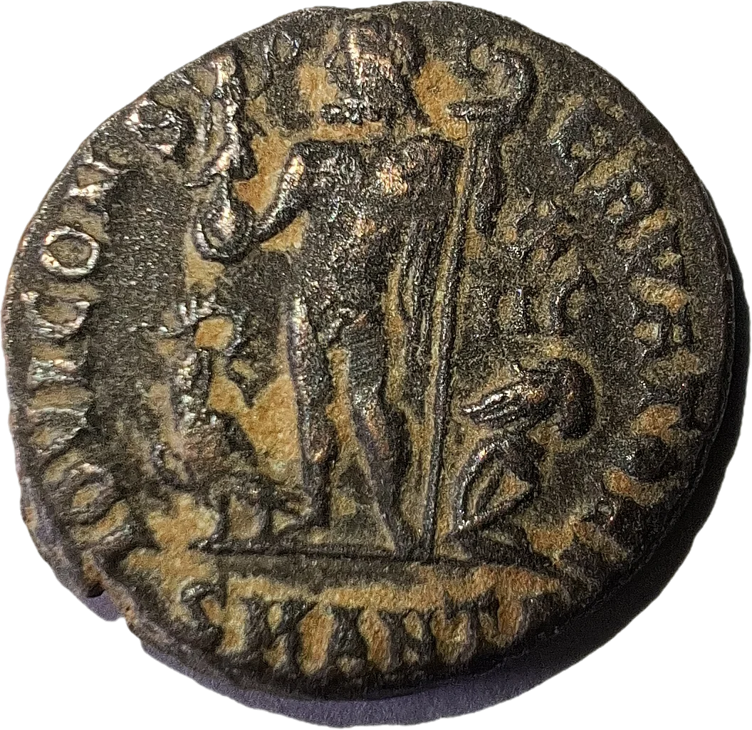 Reverso da moeda TH-N-0106 — Licínio II como César. Follis ou nummus