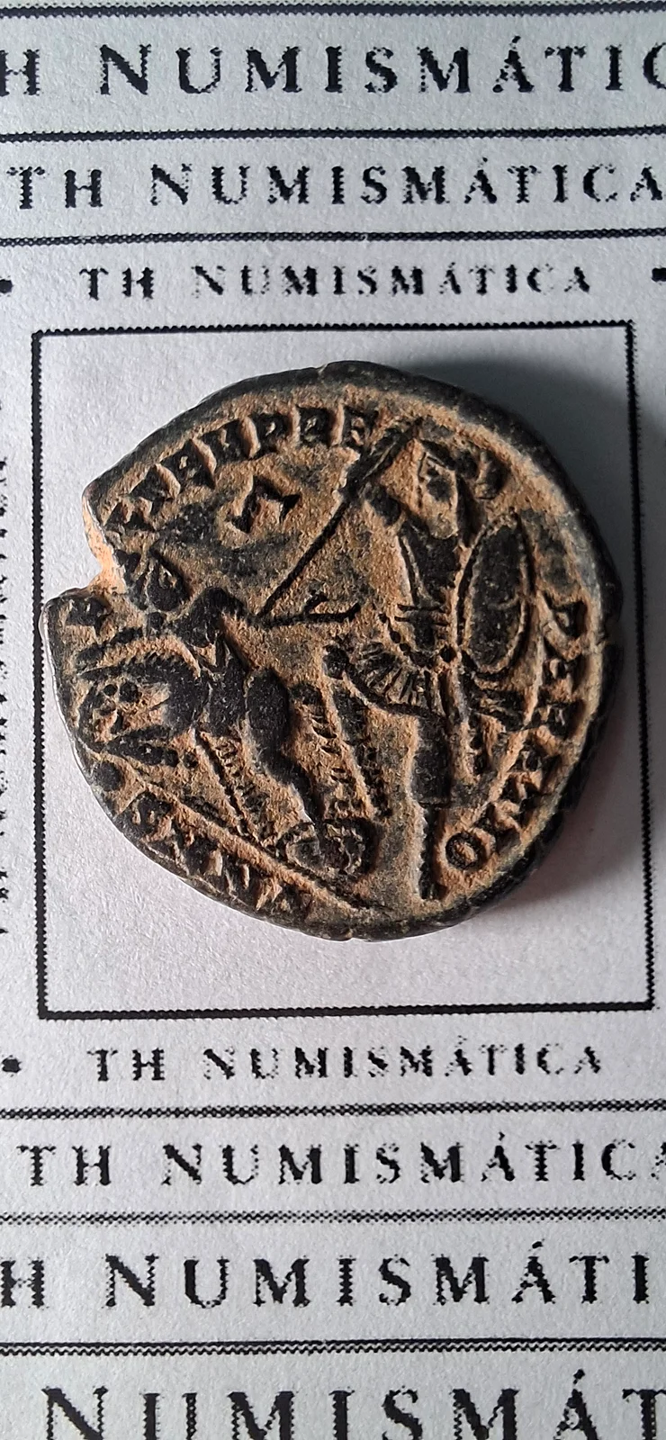 Reverso da moeda TH-N-0108 — Constâncio II. Maiorina