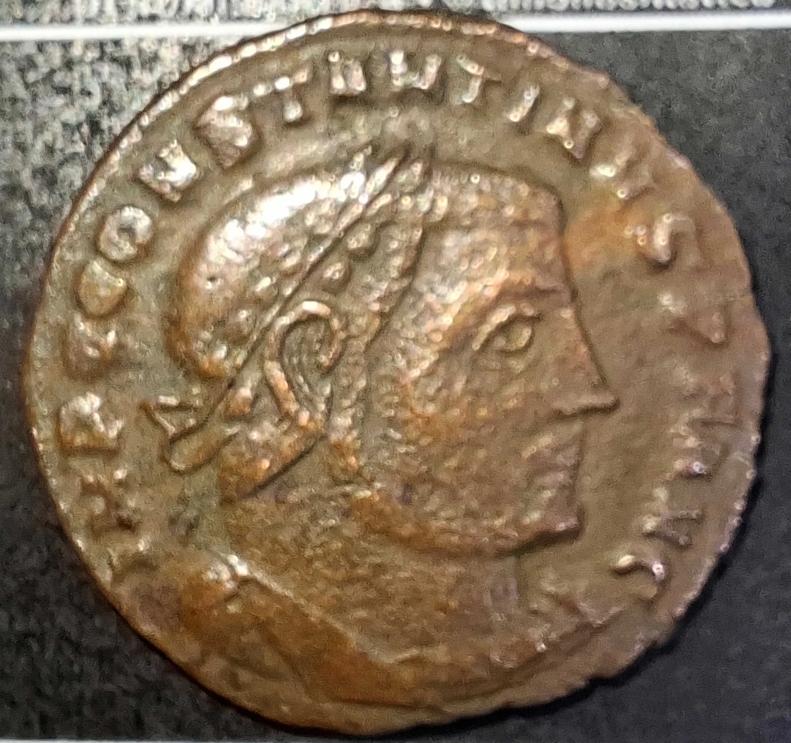 Anverso da moeda TH-N-0126 — Constantino I, o Grande