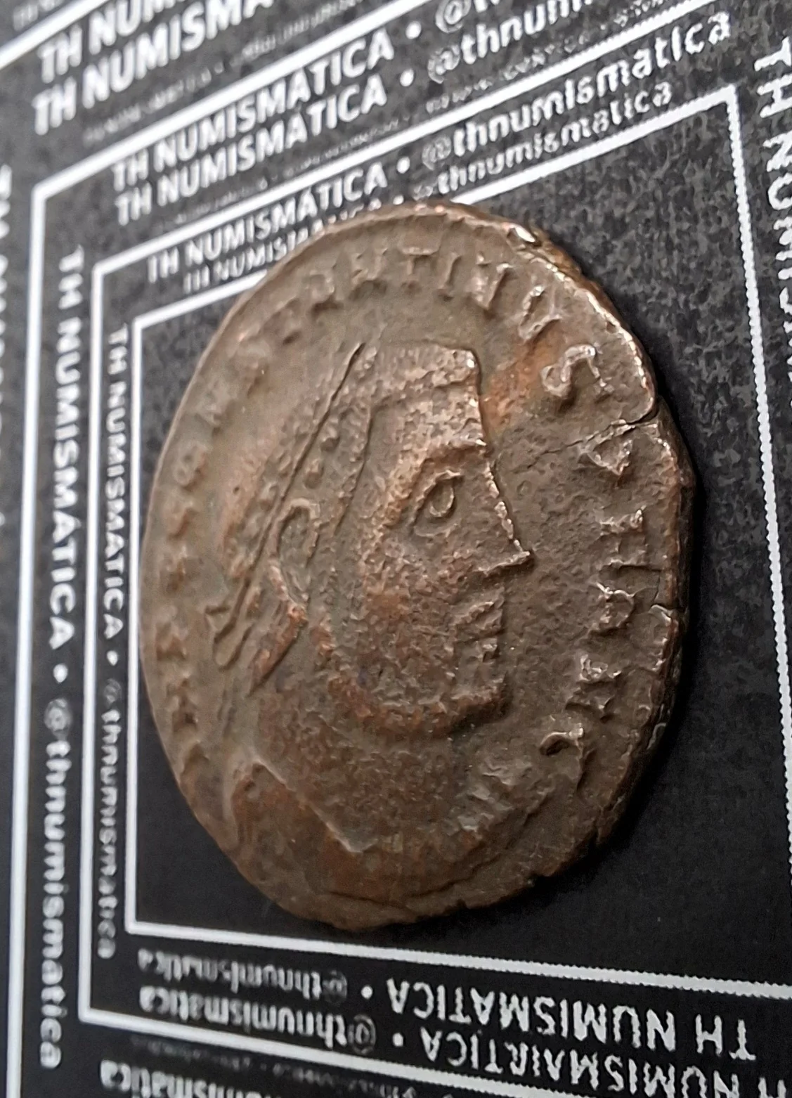 Anverso da moeda TH-N-0126 — Constantino I, o Grande
