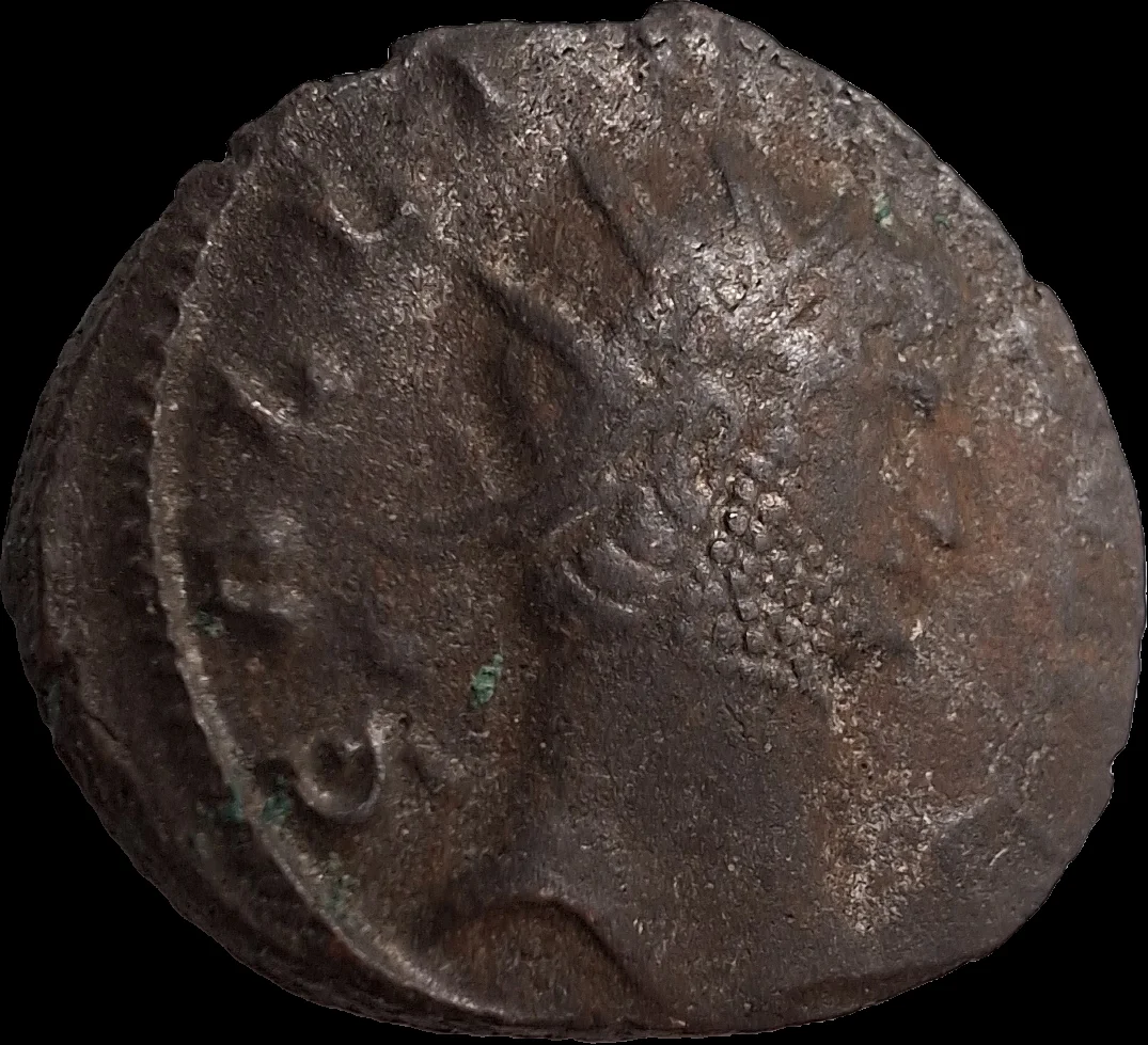 Anverso da moeda TH-N-0127 — Galieno. Antoniniano (billon)