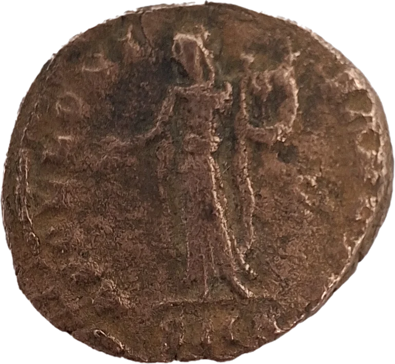 Reverso da moeda TH-N-0228 — Maximino II. Fração AE, emissão de perseguição