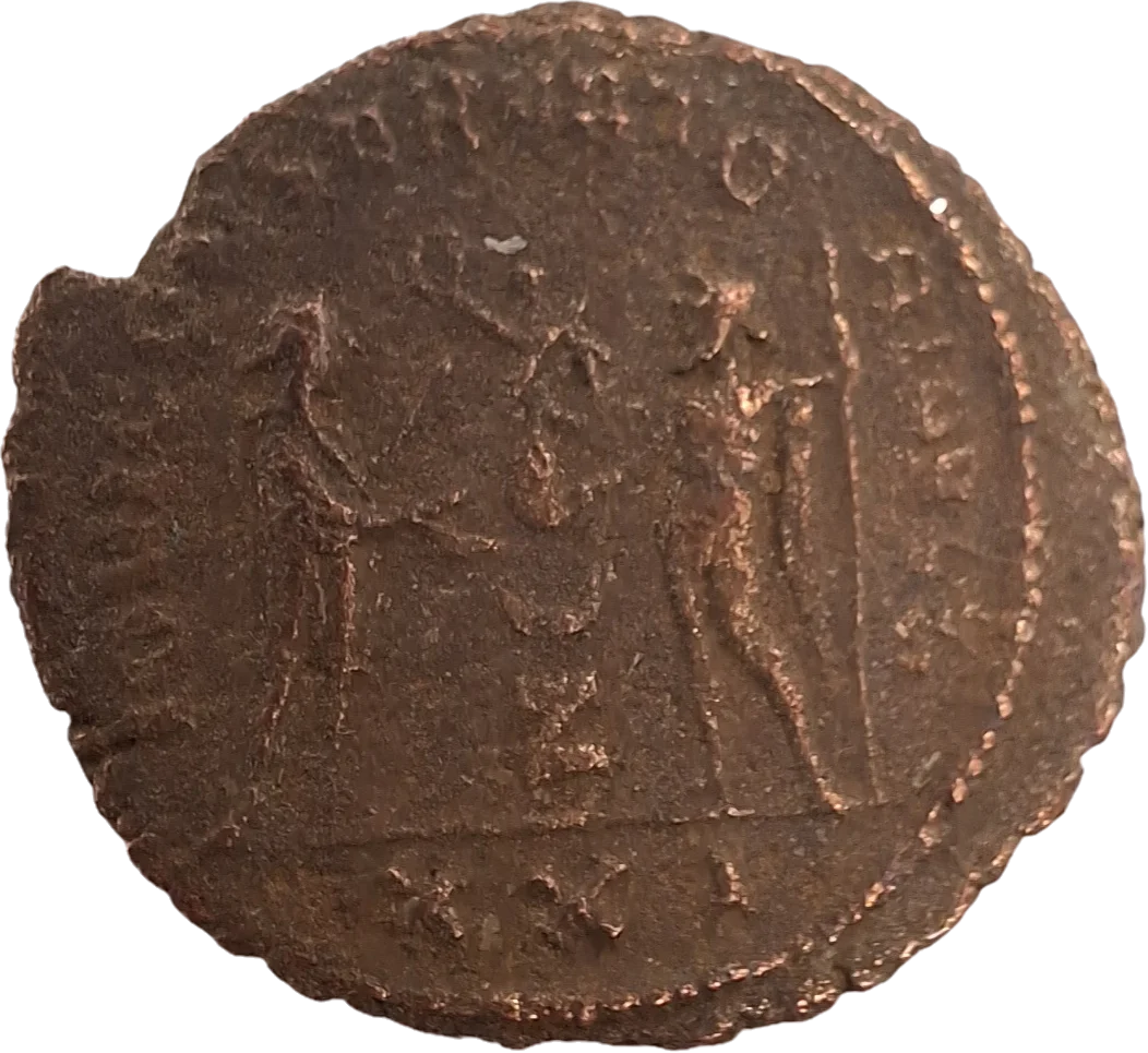 Reverso da moeda TH-N-0232 — Diocleciano. Antoniniano prateado