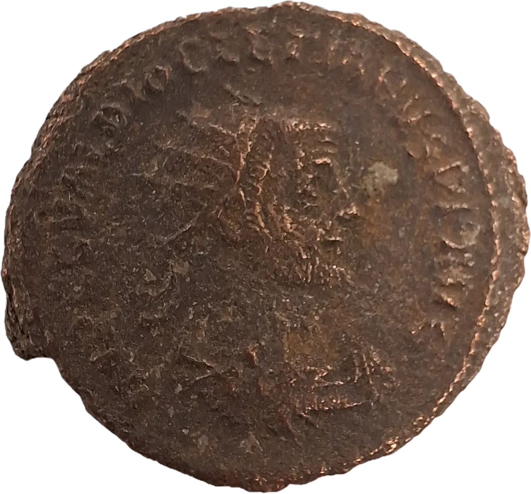 Anverso da moeda TH-N-0232 — Diocleciano. Antoniniano prateado