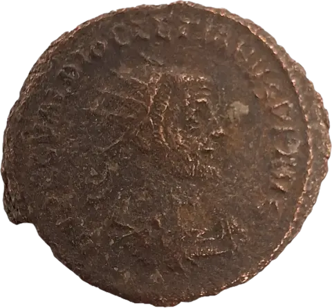 Anverso da moeda TH-N-0232 — Diocleciano