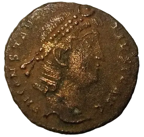 Anverso da moeda TH-N-0249 — Constâncio II