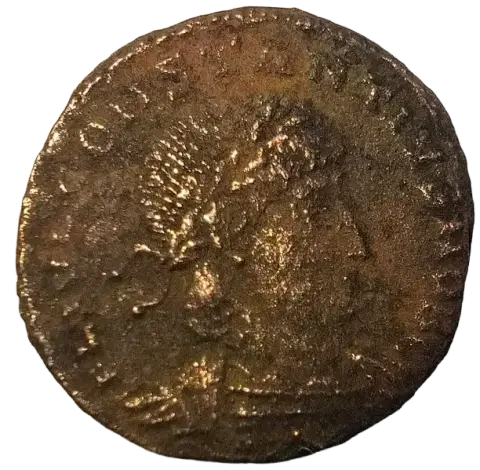 Anverso da moeda TH-N-0250 — Constâncio II