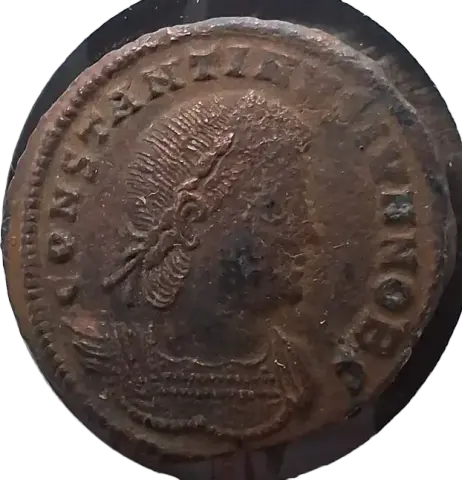 Anverso da moeda TH-N-0251 — Constantino II